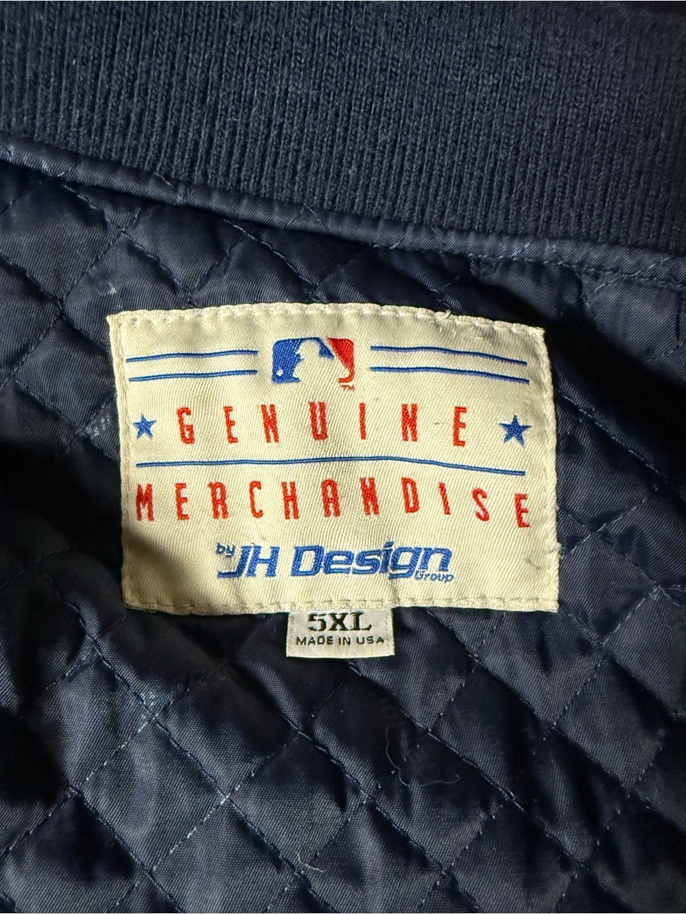 Vintage JH Design New York Yankees Wool Varsity Jacket 5XL Made in USA - Picture 3 of 13